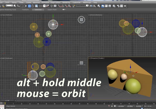 Boolean Operations in 3DS Max